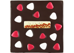 Tablette de chocolat Saint Valentin