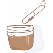 Illustration de la catégorie Pâtes à tartiner